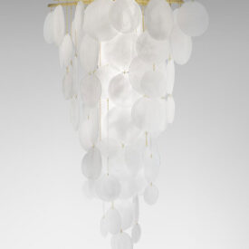 Chandelier Messing Glas CTO