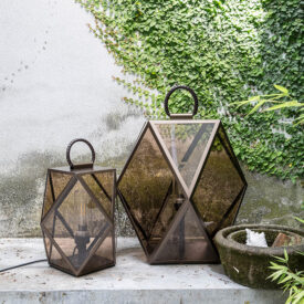 Muse Laterne bronze outdoor