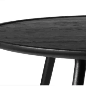 Accent Oval Table black