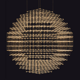 Quasar Pixel Sphere Suspension