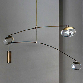 OCHRE Gaia Chandelier Double