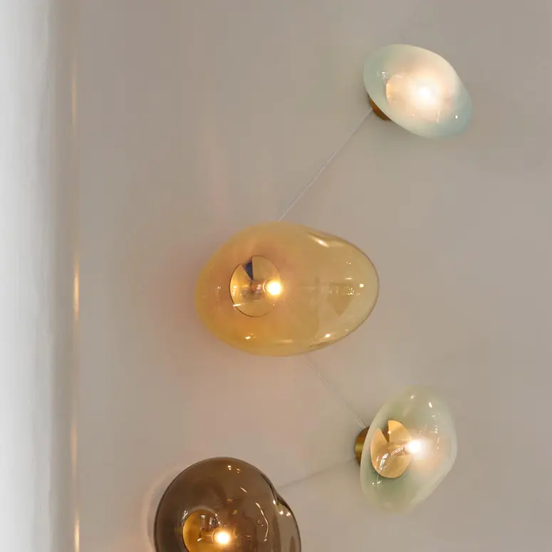 ELOA Haumea Wandlampe Glas