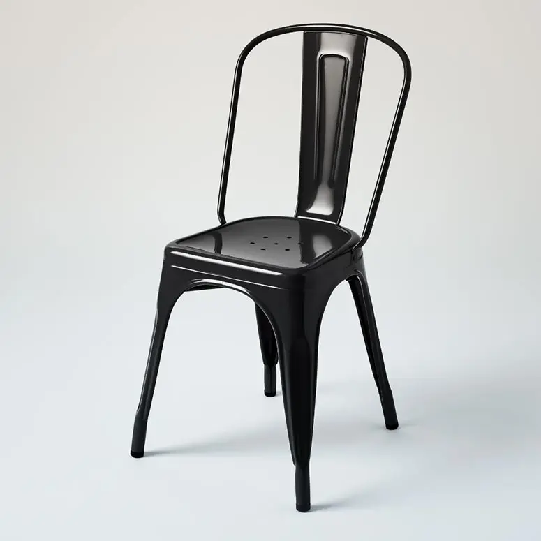 tolix chaise a indoor