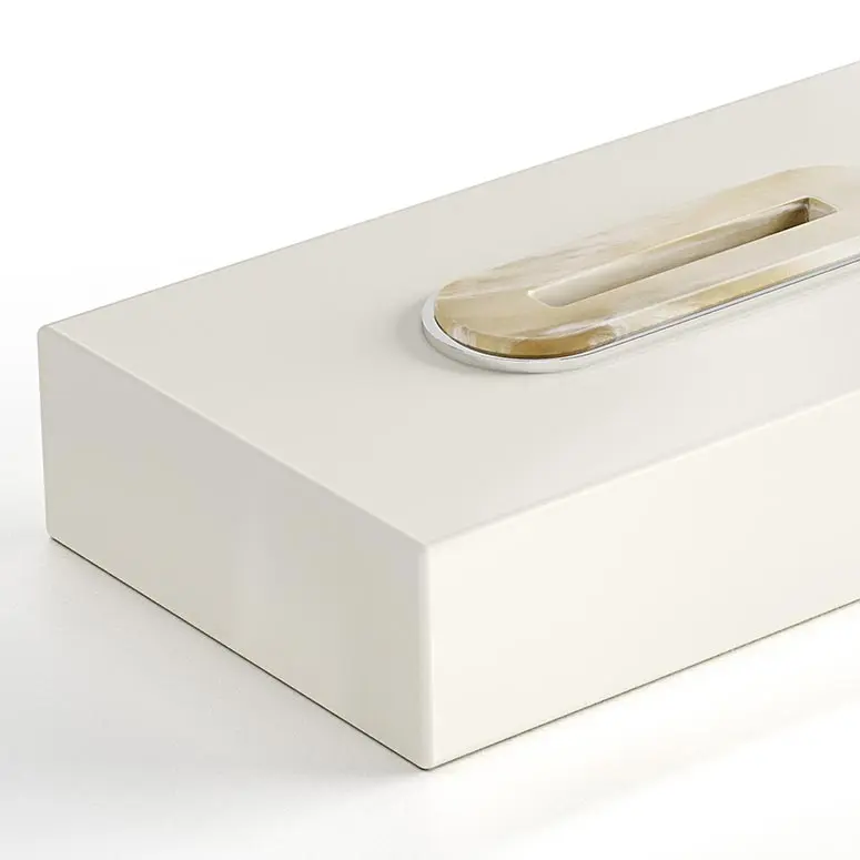 Ivory Horn Kleenex Box