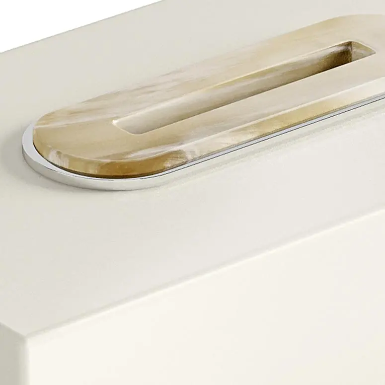 Ivory Horn Kleenex Box
