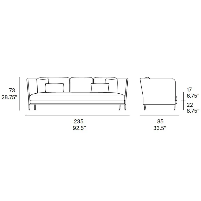 Expormim Kabu Outdoor Sofa