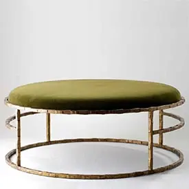 Giacometti Ottoman Round
