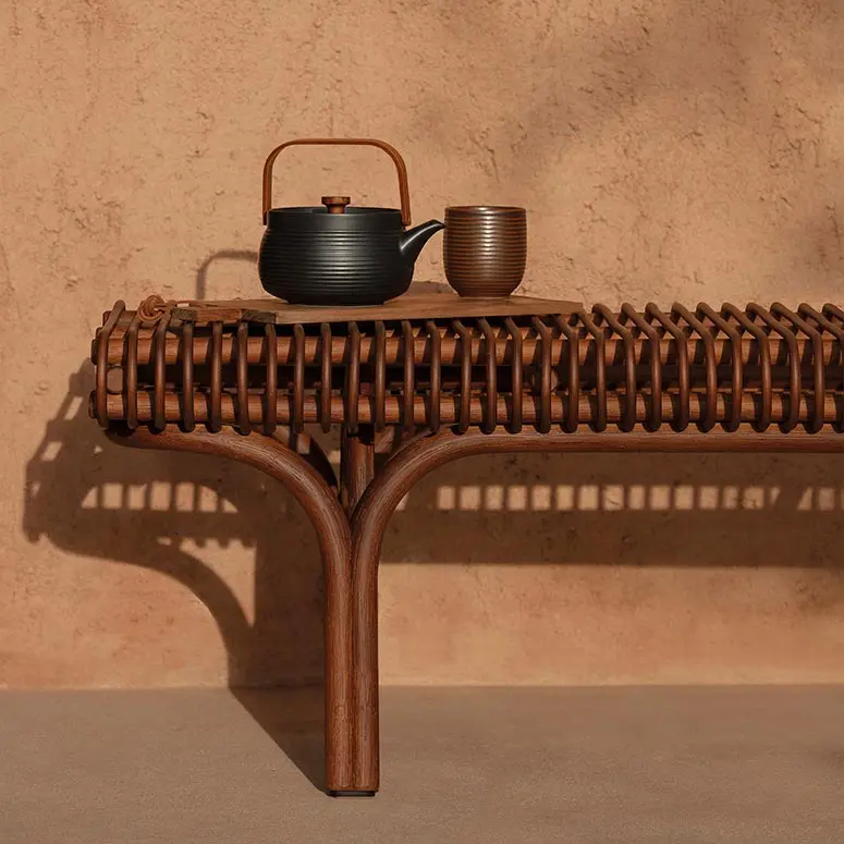Expormim Bench 202 Rattan