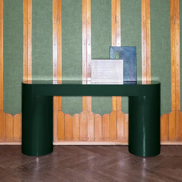 Somaschini Console dark green