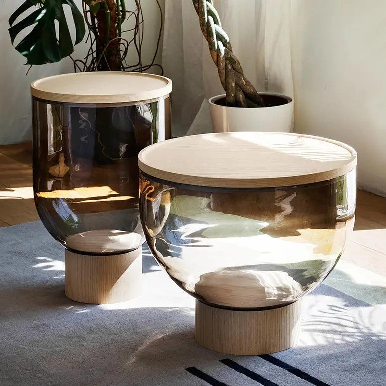 Miniforms Mastea Beistelltisch Muranoglas