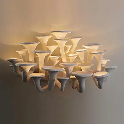MushroomL-moodmag Porta Romana Mushroom Gipslampe