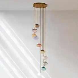 ELOA Starglow Chandelier Glas