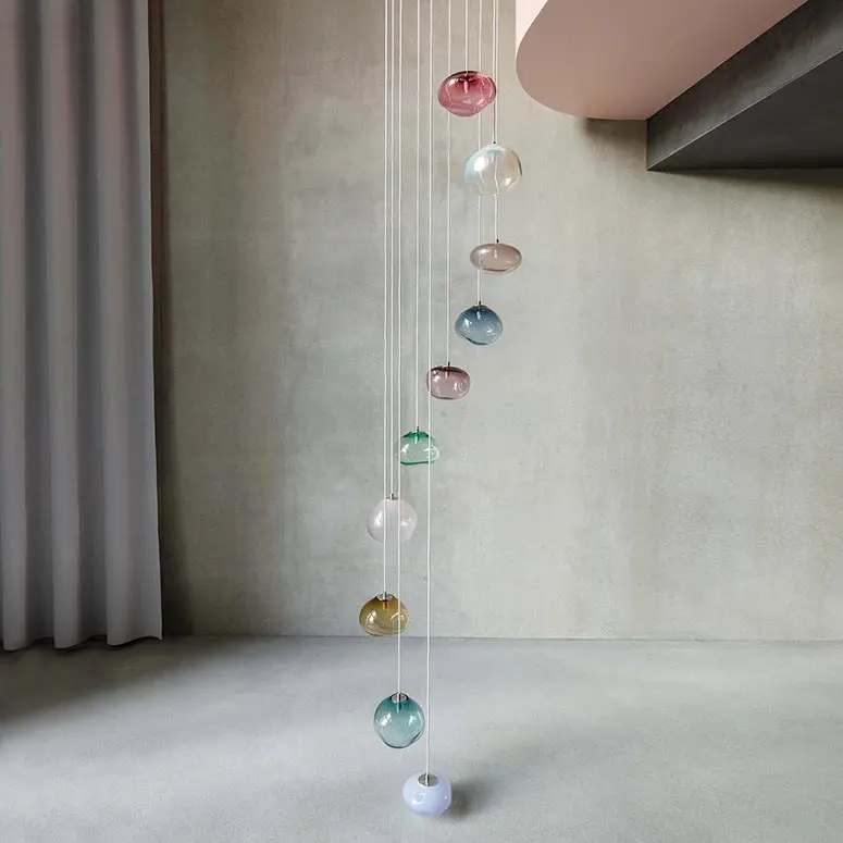 ELOA Starglow Chandelier Glas
