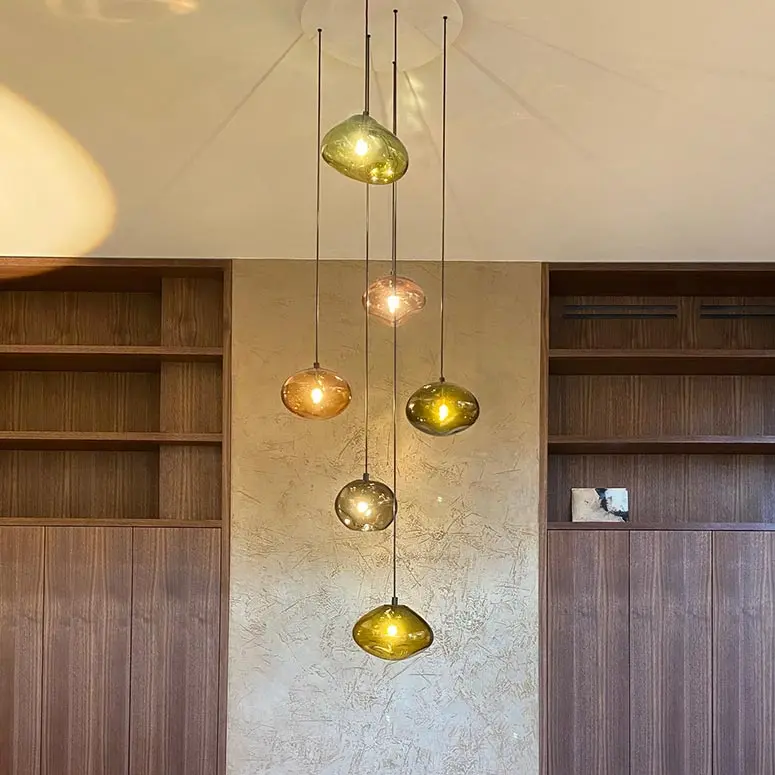 ELOA Starglow Chandelier mundgeblasen