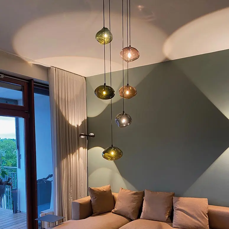 ELOA Starglow Chandelier mundgeblasen