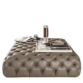 Casamilano Hyatt Ottoman Leder
