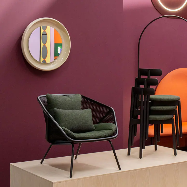 Miniforms Glazed Ceramic MIrror