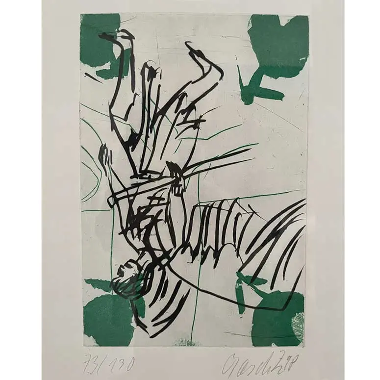 Kunst Georg Baselitz Art