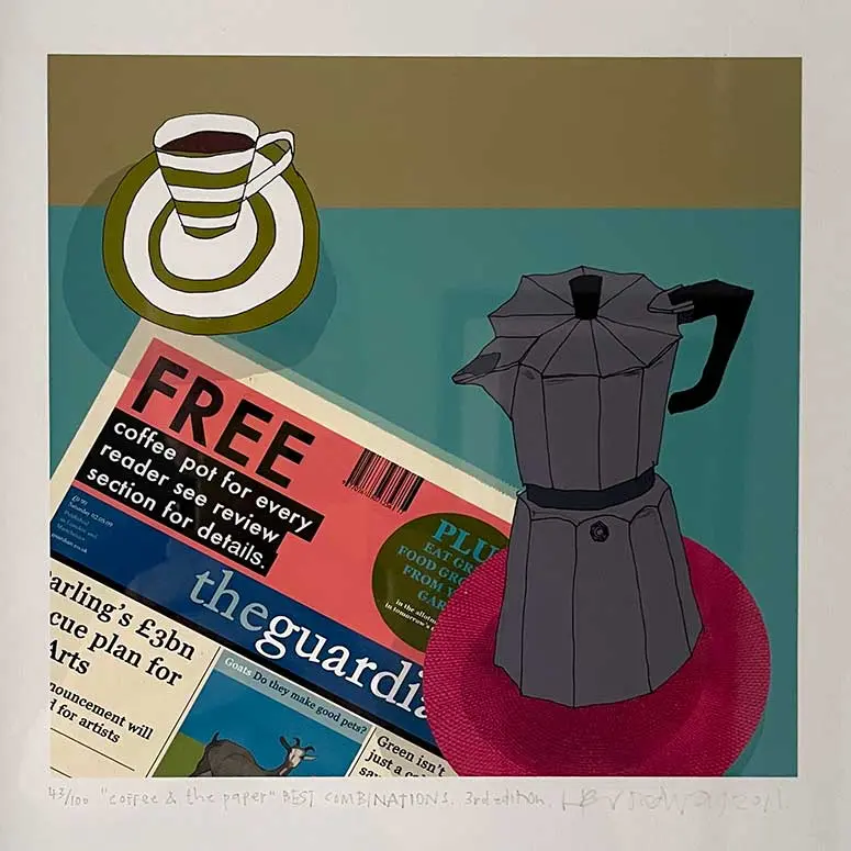 Coffee and the Paper
