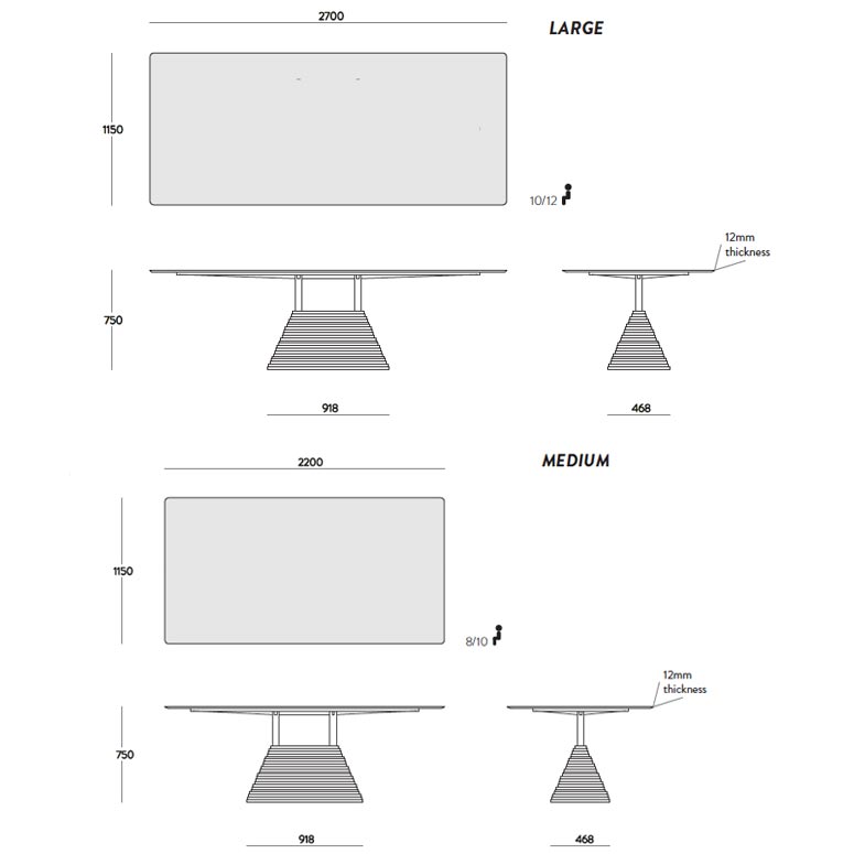Terzadimensione Komos Dining Table